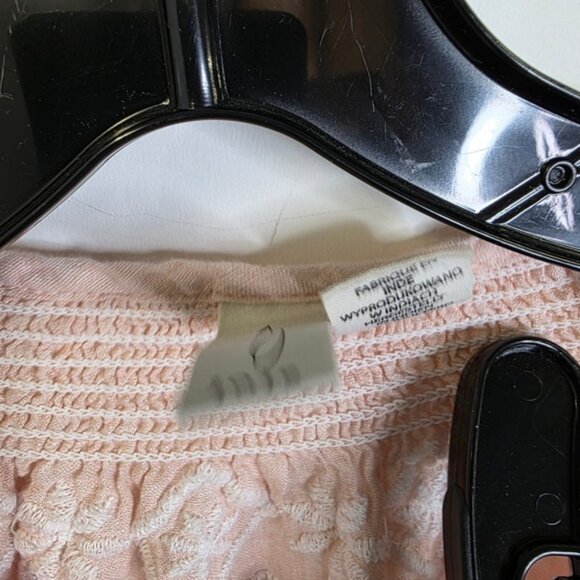 Joie linen Boho Long sleeve with tie front  Top - Picture 2 of 6